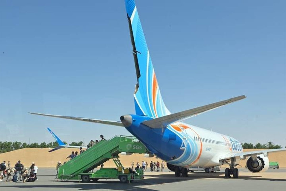 Flydubai pilot ‘stabbed co-pilot in attempted hijacking’ on Israel-bound plane before passengers overpowered him