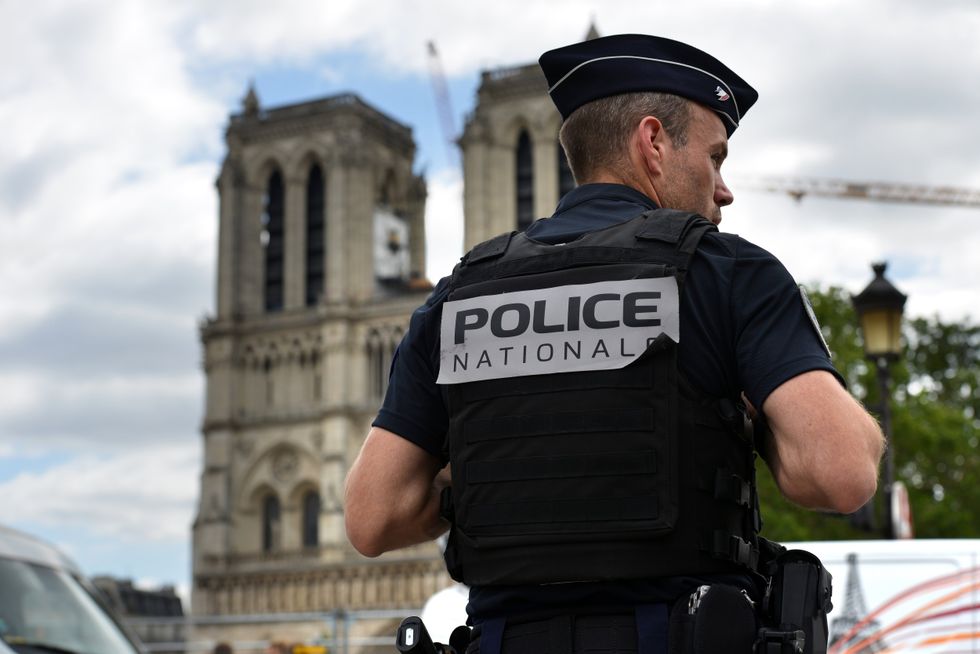 French police officer
