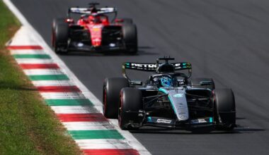 F1 Italian GP: Russell fastest from Hamilton and Verstappen in final practice