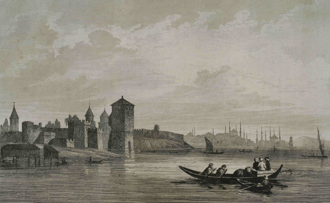 A 19th-century engraving by Augustin François Lemaitre and Jean-Baptiste Arnout, from