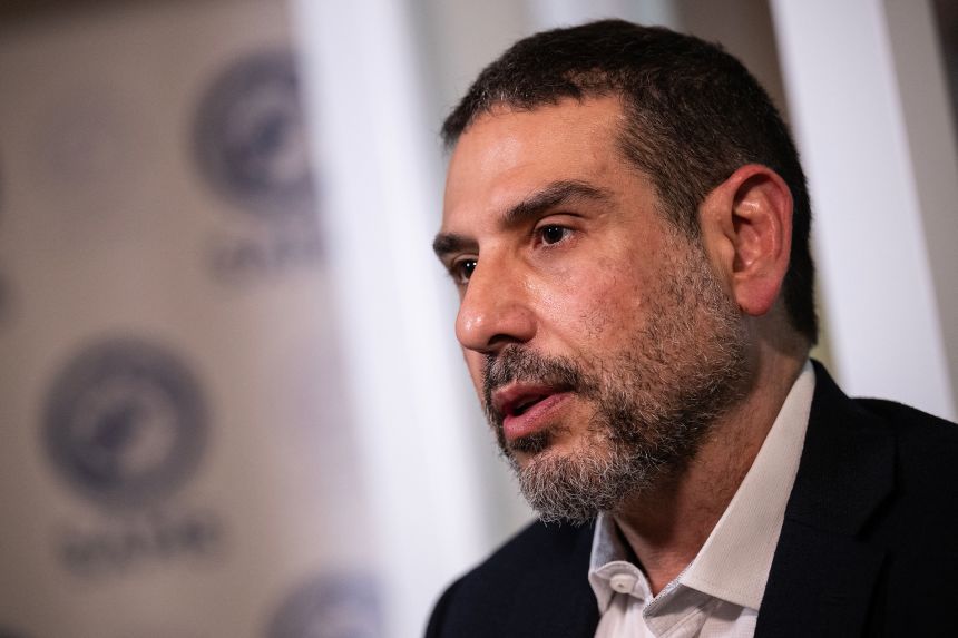 Adam Hamawy speaks during an AFP interview in Washington DC, in June 2024.
