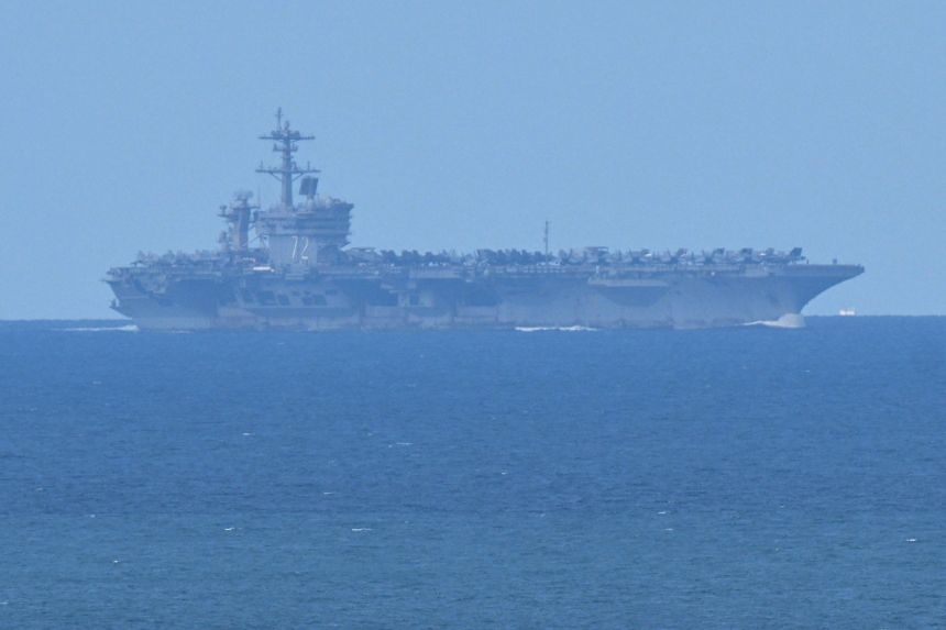 The USS Abraham Lincoln has been at sea for more than eight months.