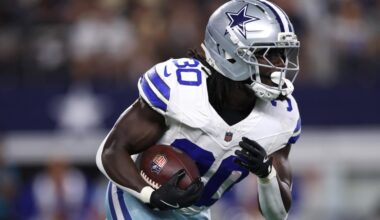 Dallas Cowboys sign RB Israel Abanikanda to the active roster