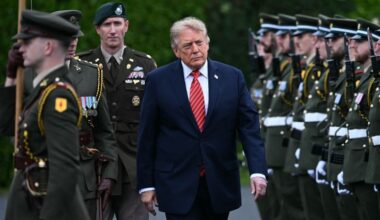 President Trump says Irish reunification ‘would be a fantastic thing,’ during visit to Ireland