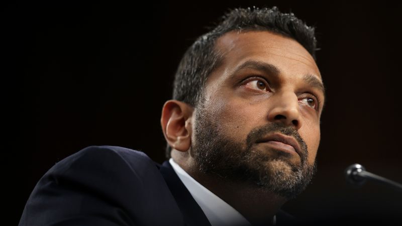 Kash Patel defends removing bestiality as automatic disqualifier for FBI applicants
