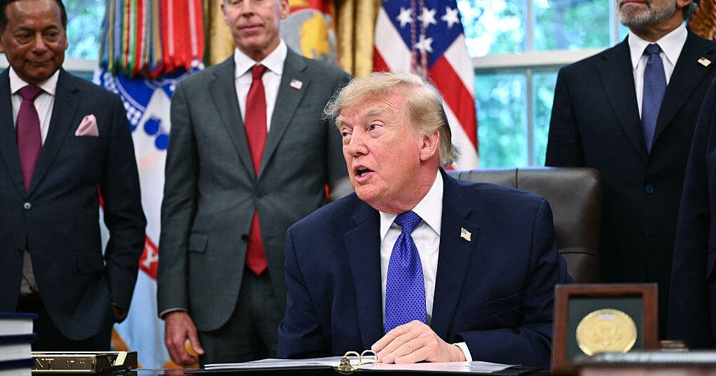 President Trump in the Oval Office of the White House in Washington, D.C., on Sept. 28, 2026.