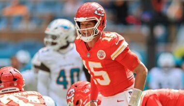 Patrick Mahomes reminds young Chiefs team they can’t relax