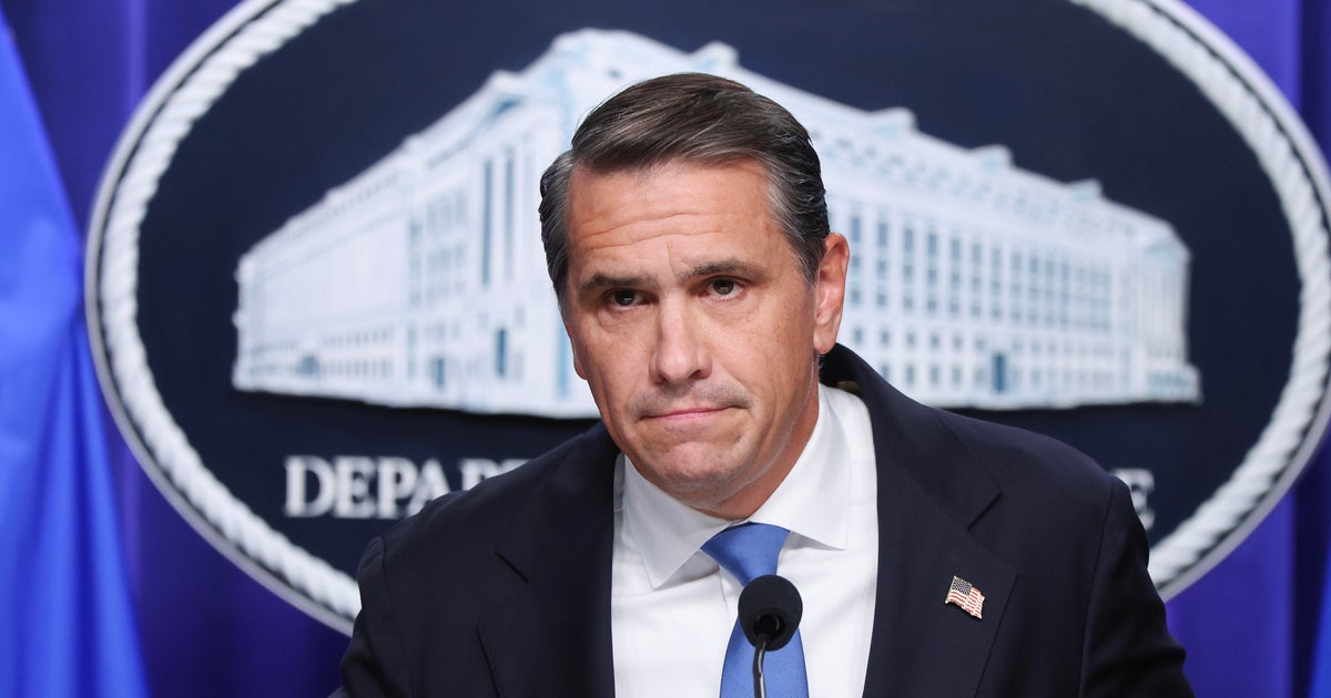 Attorney General Todd Blanche speaks during a news conference at the Department of Justice on Sept. 30, 2026, in Washington, D.C.