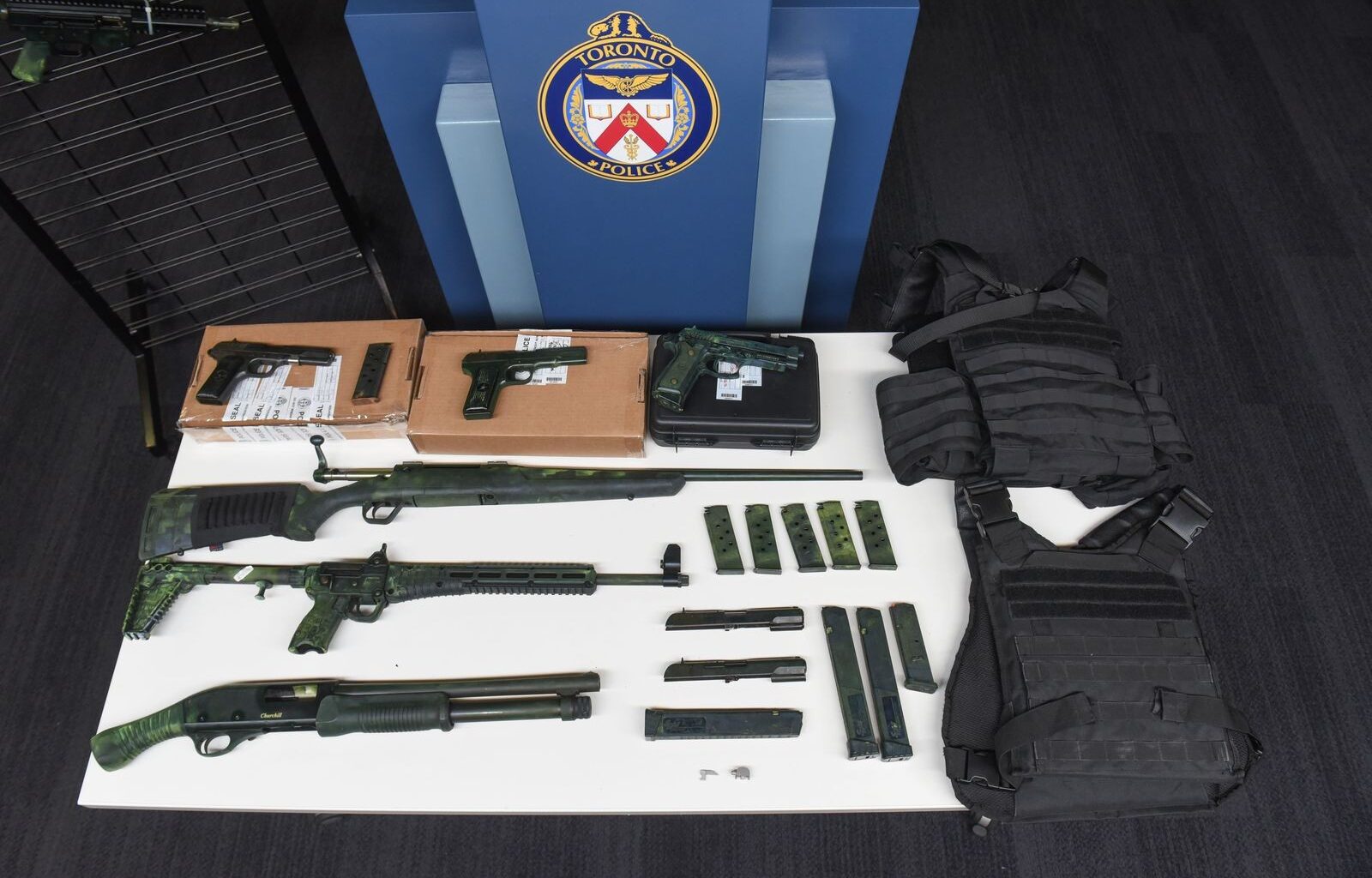 Toronto police say undercover officers posed as gun buyers to infiltrate alleged gun trafficking network