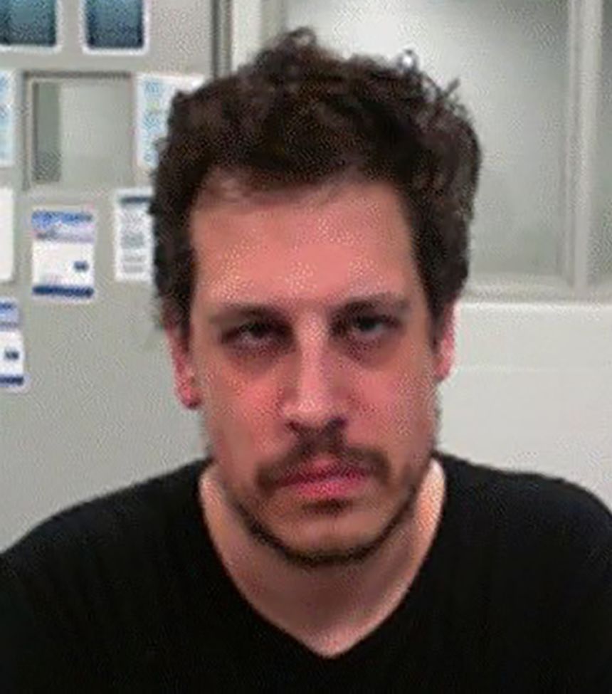 Yiannopoulos is pictured after his arrest, in a mugshot dated August 28.