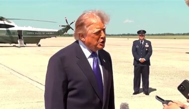 Trump says oil prices that spiked because of Iran war likely won't come down until after midterms