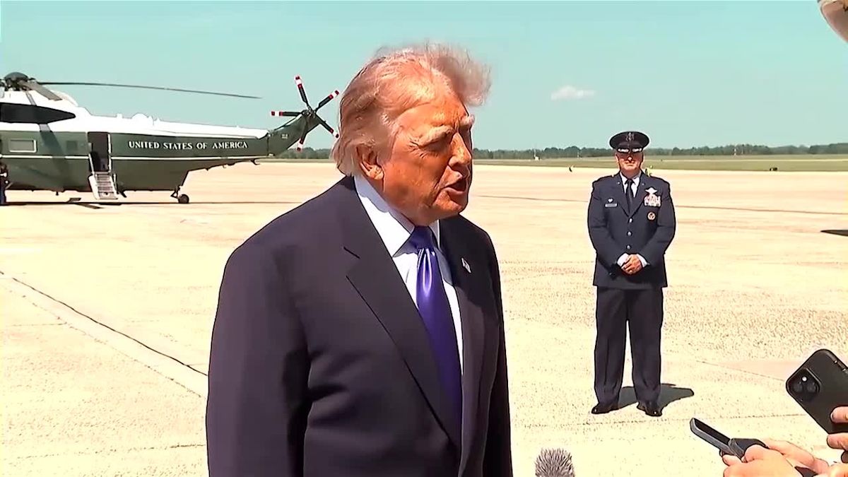 Trump says oil prices that spiked because of Iran war likely won't come down until after midterms