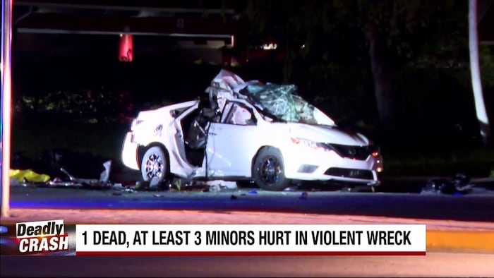 1 dead; several injured, including children, in Deerfield Beach crash, BSFR says