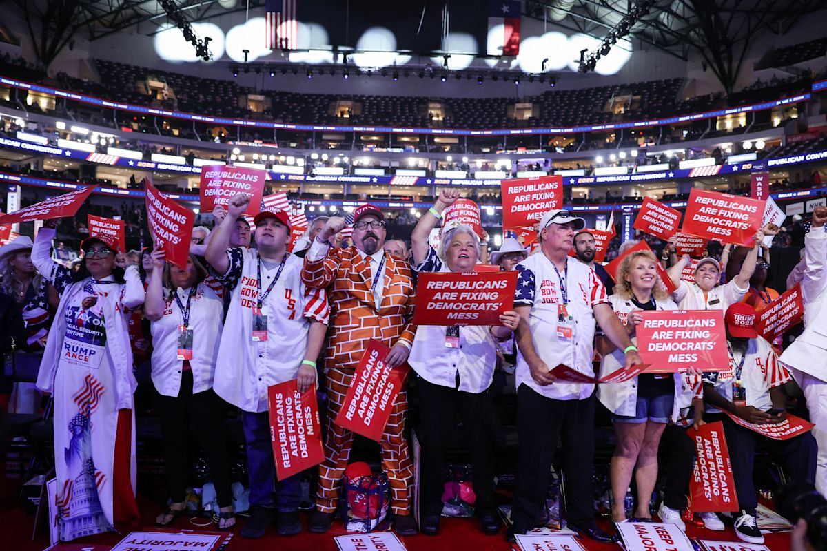 Iran war looms over Trump at Republican midterm convention in Dallas