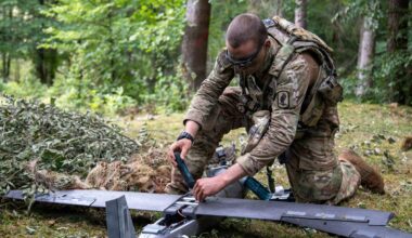 Half the drones in a recent US Army combat exercise were designed to be expendable like ammo