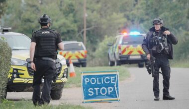 UK counter-terrorism police probe Iran link to suspected bomb plot at RAF base
