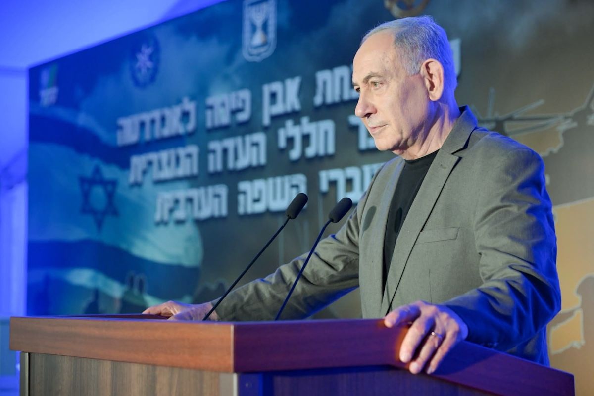 Israel facing propaganda attack, Netanyahu says at memorial ceremony for Christian IDF soldiers