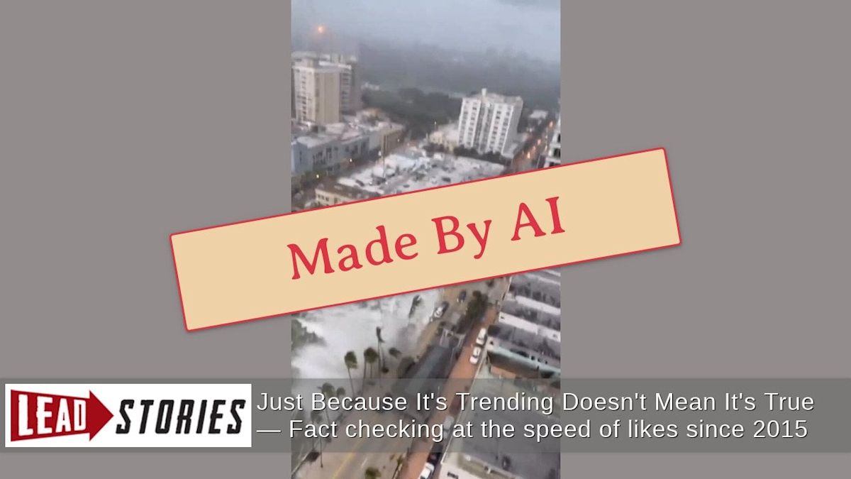 Fact Check: FAKE Video Labeled 'Iran Attacks A Nuclear Site On The Israeli Side Of The Sea' Is AI-Generated