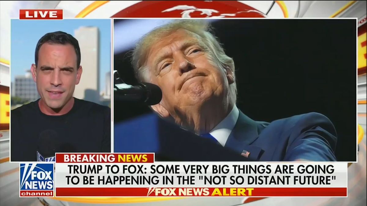 Trump Warns Fox’s Yingst ‘Very Big Things’ Are Happening on Iran: ‘My Question is — If and When Do I Blow the Entire Nation Up?’