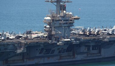 Trump accused of 'disrespect' as Navy admits 8 USS Lincoln suicide attempts