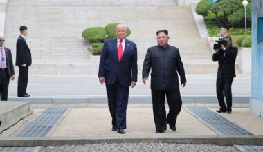 Trump says "friend" Kim Jong Un sets North Korea apart from Iran on nukes