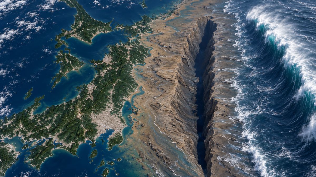 Japan’s ‘Underwater Mount Everest’ Unleashed a 124-Foot Tsunami and It Could Happen Again