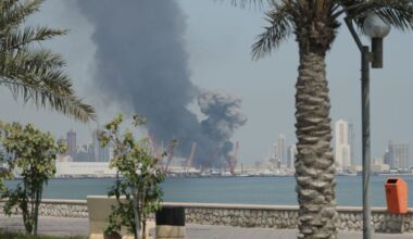 Iran ‘blew the hell out of’ base in Bahrain, acting Navy Secretary admits