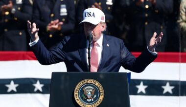Trump claims firefighters carried him away from Ground Zero right after 9/11
