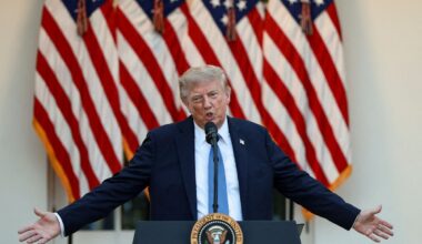 Trump updates ranking of US presidents. Top tier is his alone