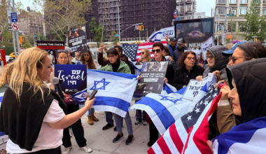 Israeli Americans Protest ‘NAZA’ by Screening October 7 Footage Outside New York Premiere: ‘Compassion For Palestinian Civilians Doesn’t Require Us to Erase October 7’