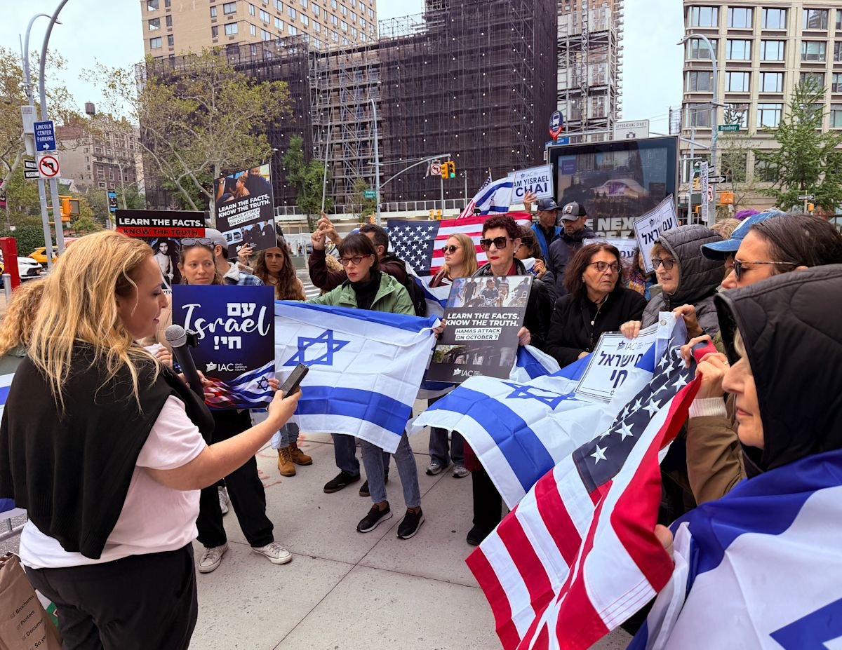 Israeli Americans Protest ‘NAZA’ by Screening October 7 Footage Outside New York Premiere: ‘Compassion For Palestinian Civilians Doesn’t Require Us to Erase October 7’