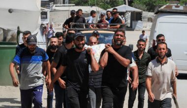 Palestinians mourn children killed in Israeli airstrikes on Gaza City | Israel-Palestine conflict