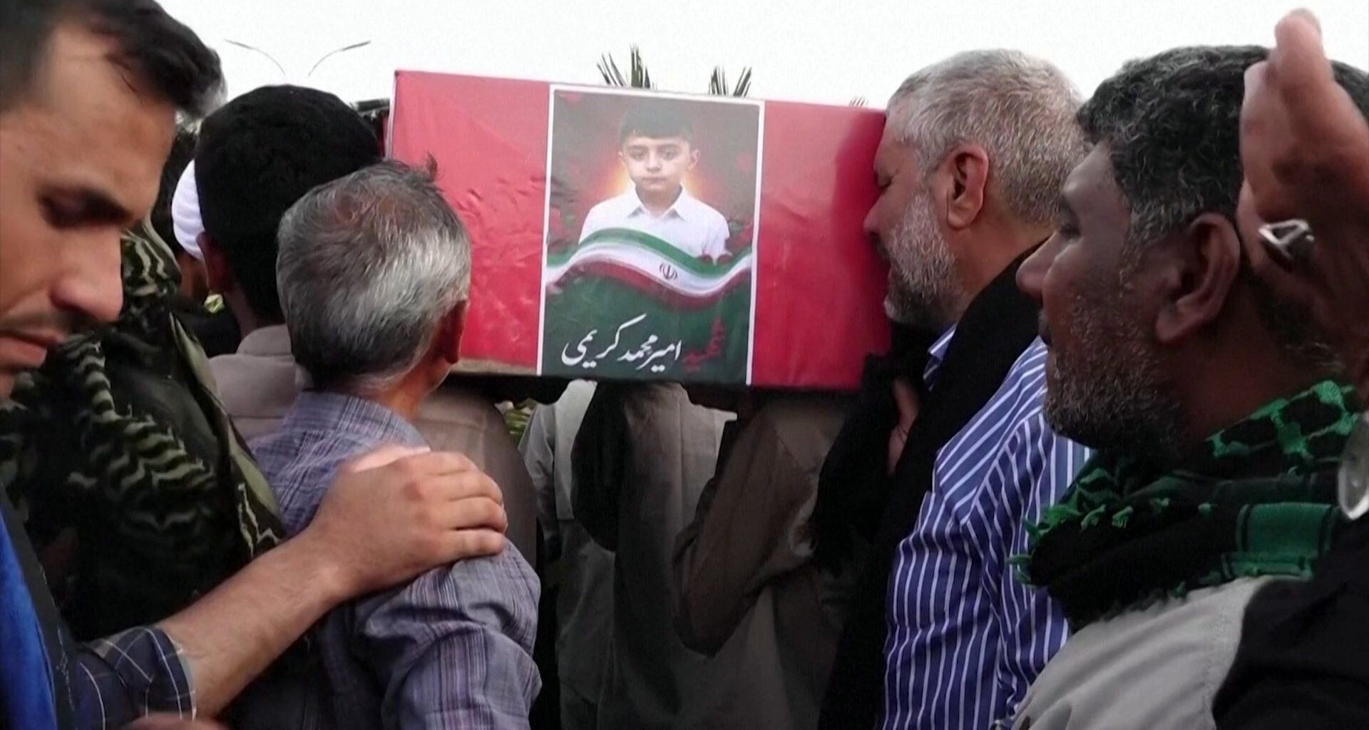 Funeral held for child killed in US strike on Iranian wedding | Child Rights