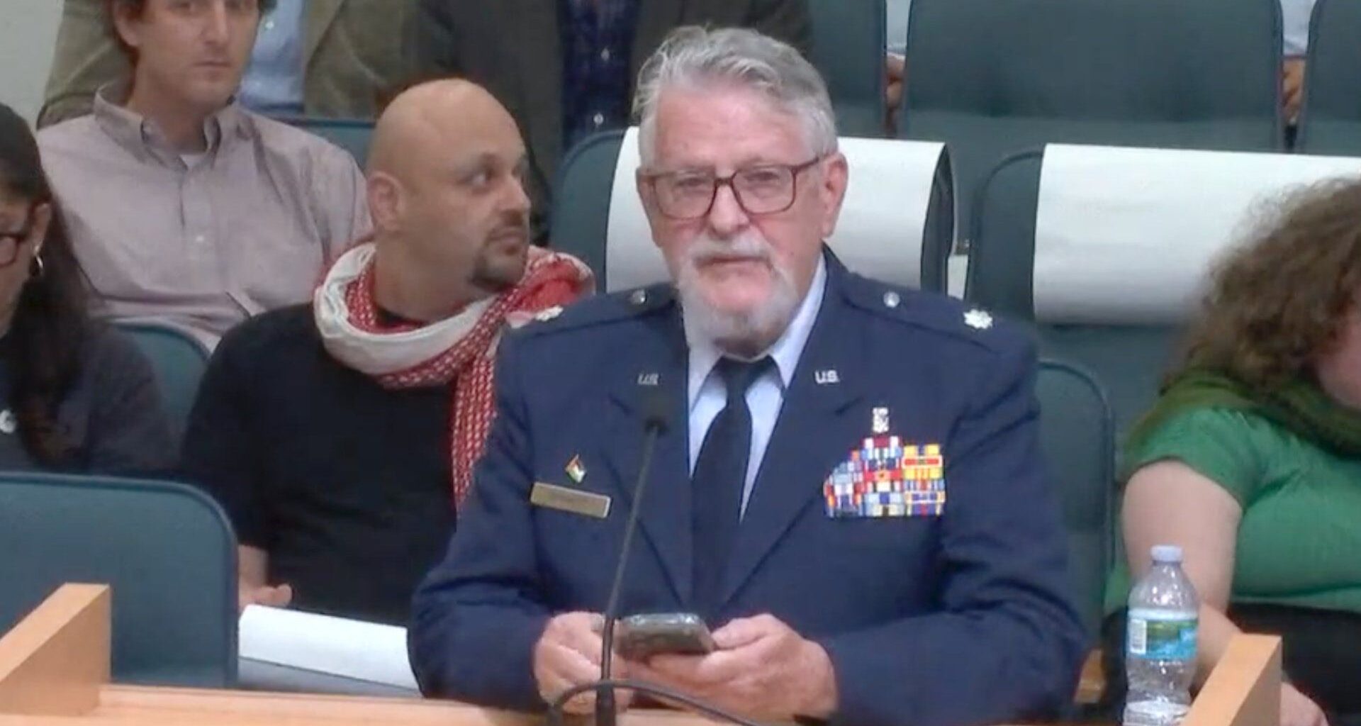 US Veteran told he is ‘embarrassing’ uniform over Israeli bonds stance | Israel-Palestine conflict