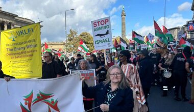 ‘Stop arming Israel’: Pro-Palestine protesters march on Labour conference | Gaza News
