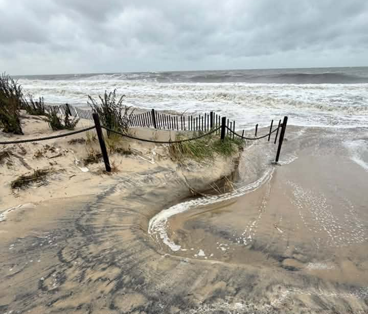 The north boardwalk in Rehoboth Beach, Delaware on Saturday morning.