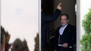 Iranian regime's Foreign Minister Abbas Araghchi