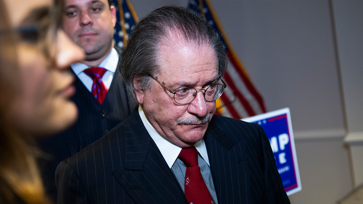 Joseph diGenova, who has resigned from his role at the Department of Justice.