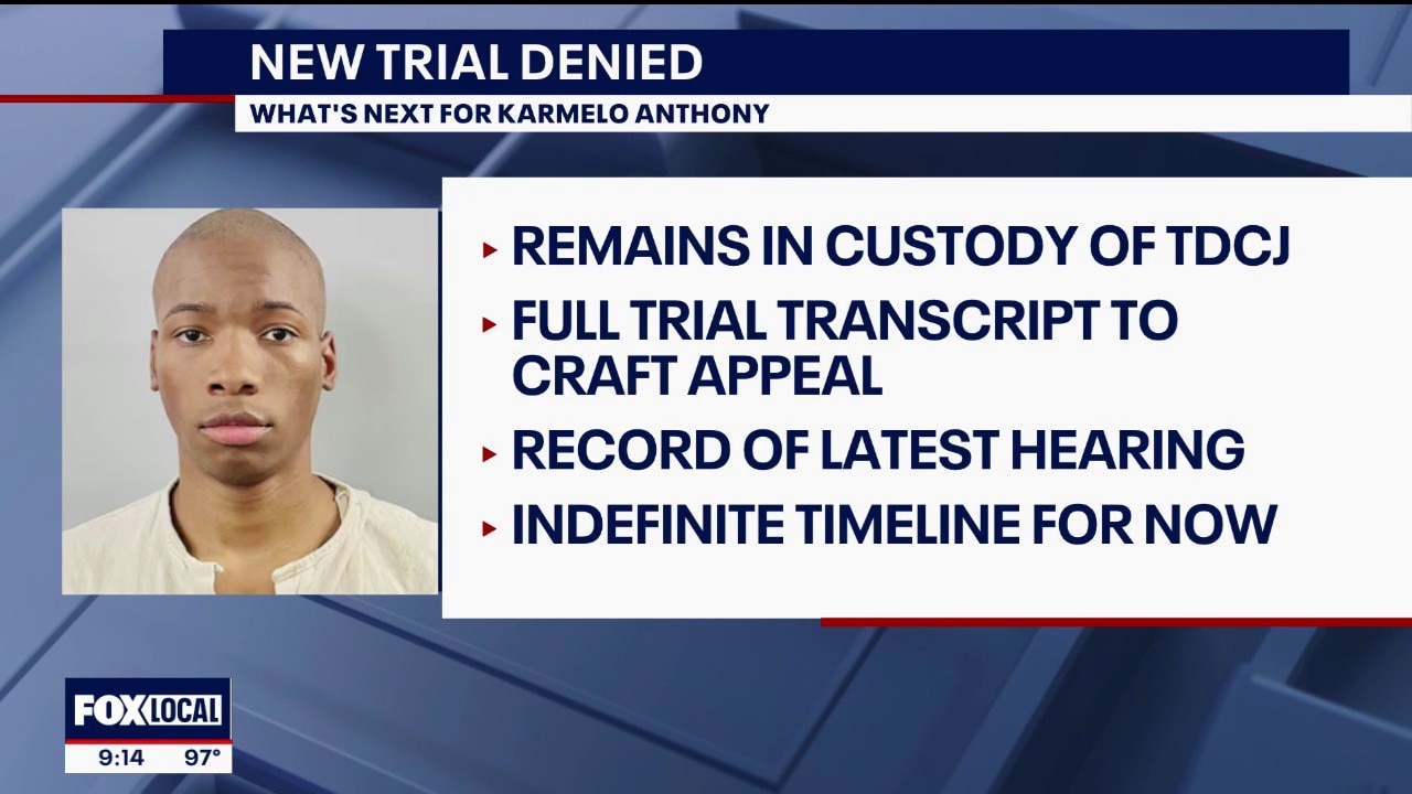 PREVIOUS COVERAGE: Karmelo Anthony new trial denied in Collin County court