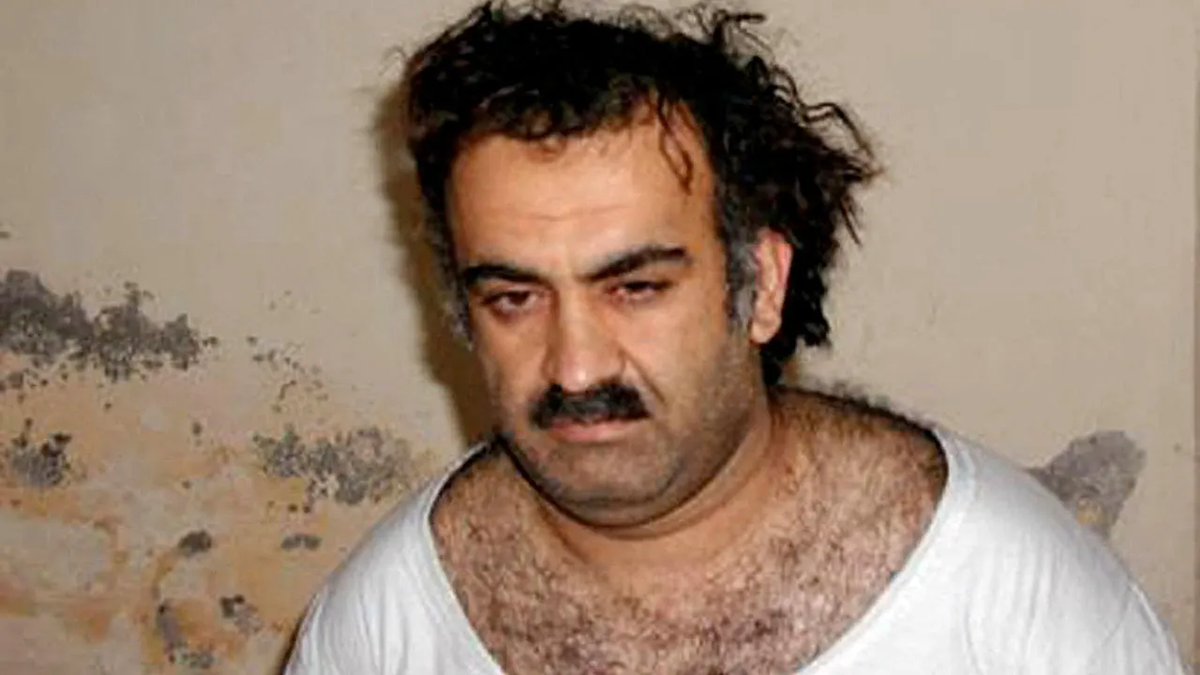 Khalid Sheikh Mohammed, accused mastermind of the Sept. 11 terror attacks, in a file photo
