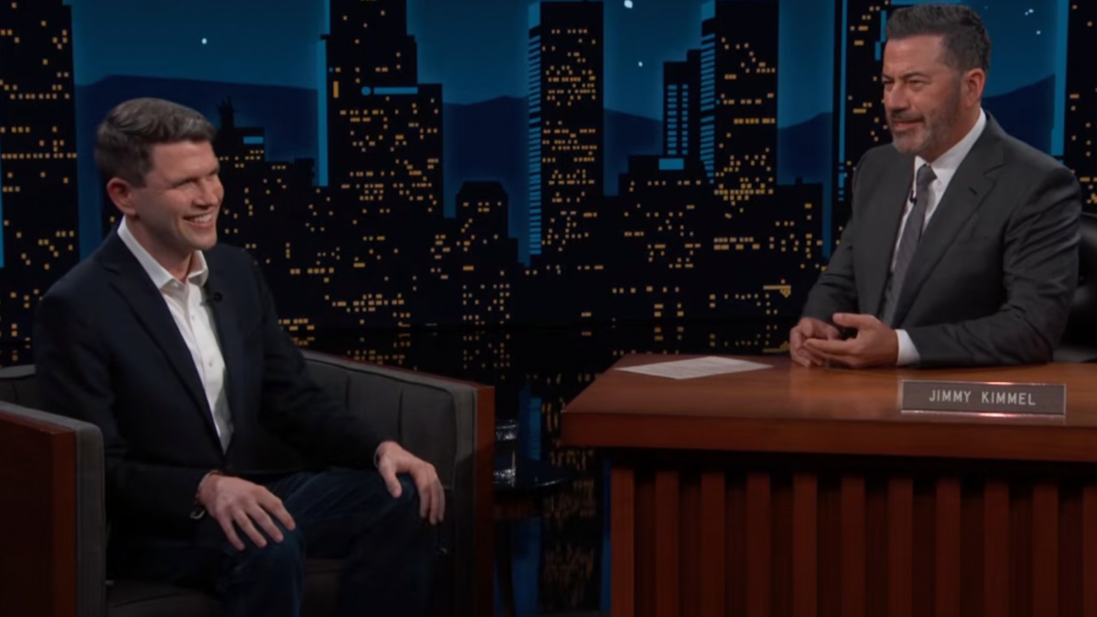 Watch Jimmy Kimmel's Interview With Senate Candidate James Talarico