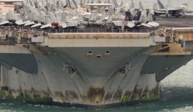 8 Suicide Bids At Lincoln Aircraft Carrier During Iran Deployment: Team Trump