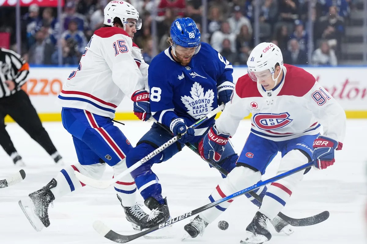 Maple Leafs vs. Canadiens Preseason Split-Squad Lineups: Stars Stay in Toronto, Bottom Six Heads to Montreal