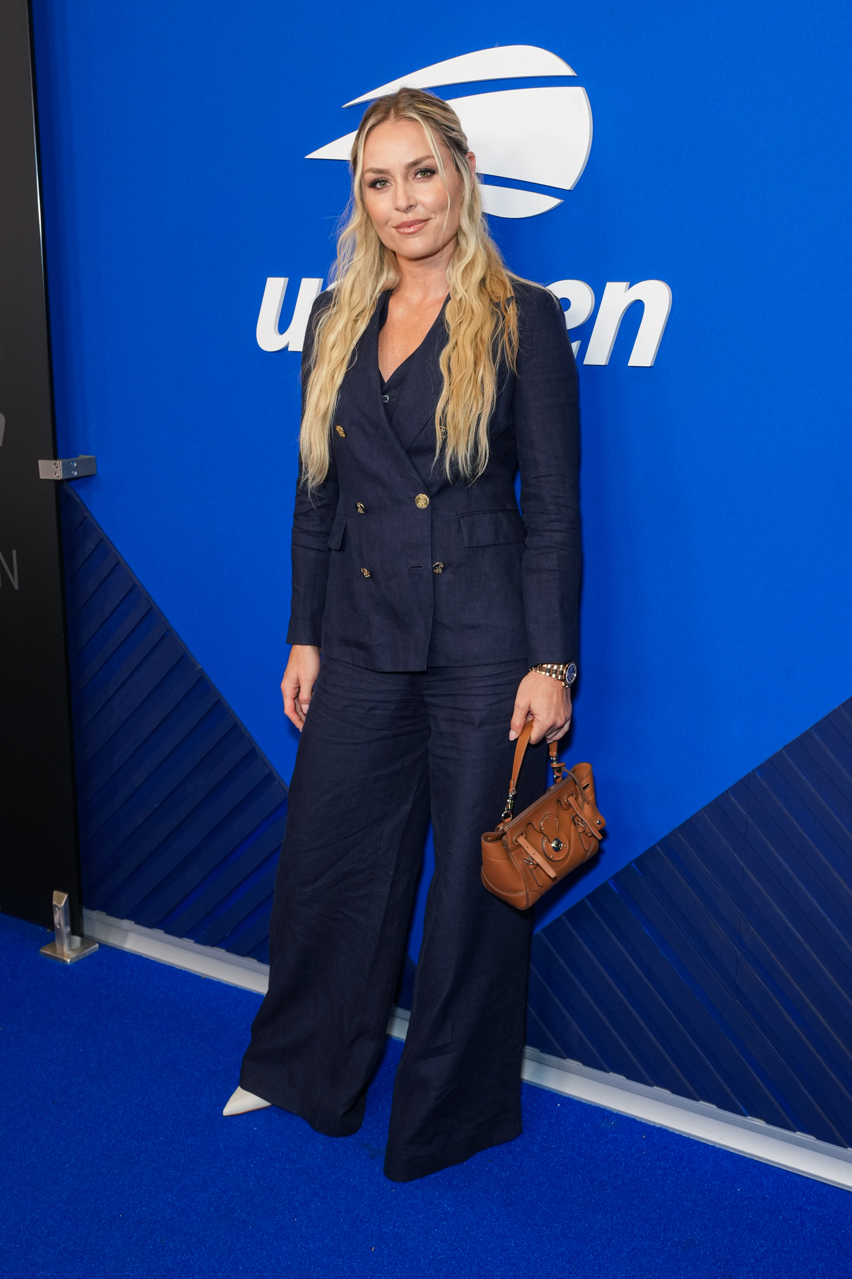 Lindsey Vonn attends the US Open Men's Singles Championship Match.