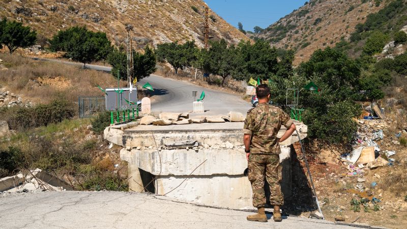 A rare look inside occupied southern Lebanon: Israeli flags and flattened homes