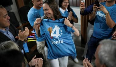 Venezuela opposition leader María Corina Machado blocked from entering country 3 times in 24 hours, team says
