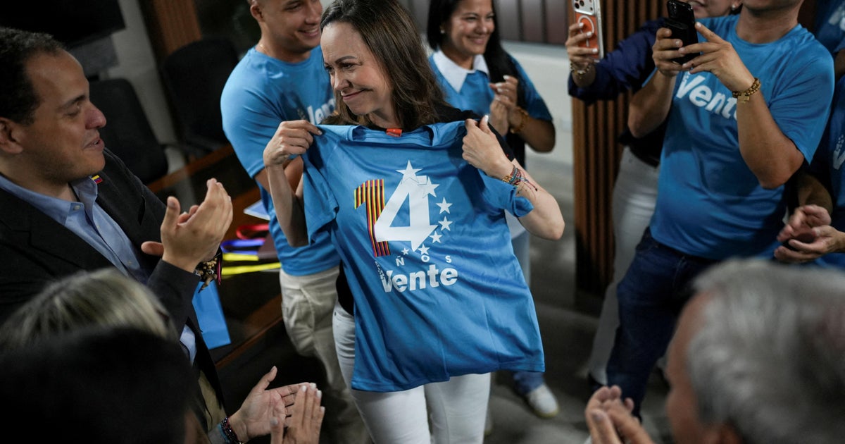 FILE PHOTO: Celebrations for the 14th anniversary of Venezuelan opposition leader Maria Corina Machado's "Vente Venezuela" political movement, in Panama City