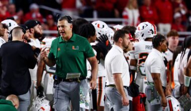 Steve Sarkisian says Trump departure cut Miami headset communication during CFP title game