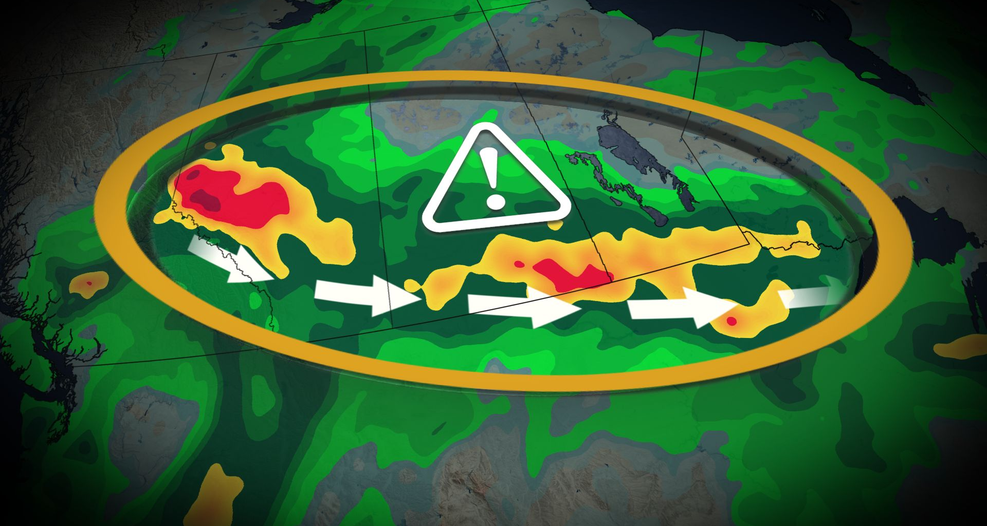 Tropical moisture fuels heavy weekend rain on the Prairies