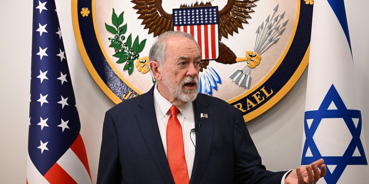 Is Huckabee doing anything about dead Americans in West Bank?